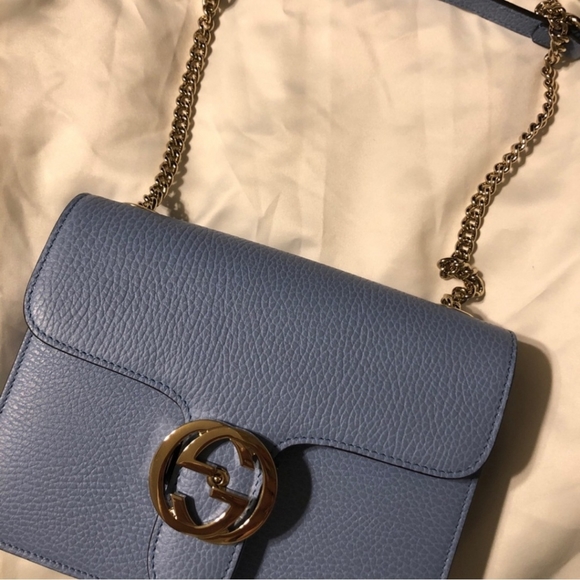 Gucci Leather Interlocking G Crossbody Bag - Picture 7 of 7